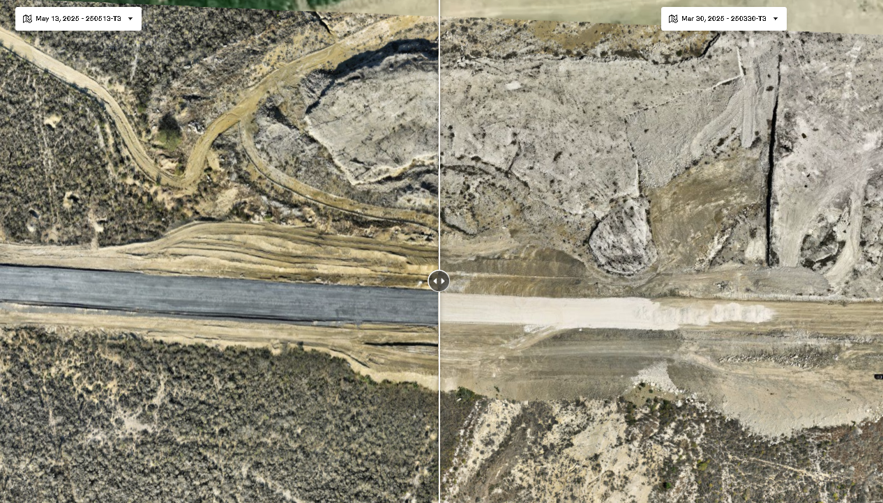 Satellite terrain overview
